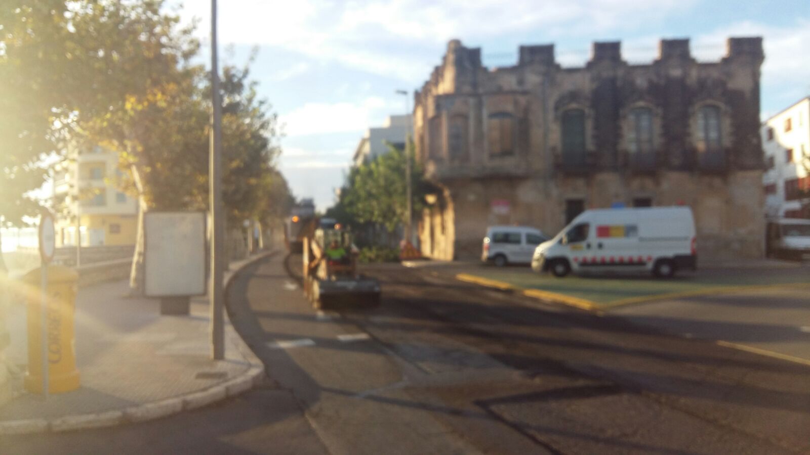 Millores a l’entra da d’Amposta per l’Avinguda de Sant Jaume   